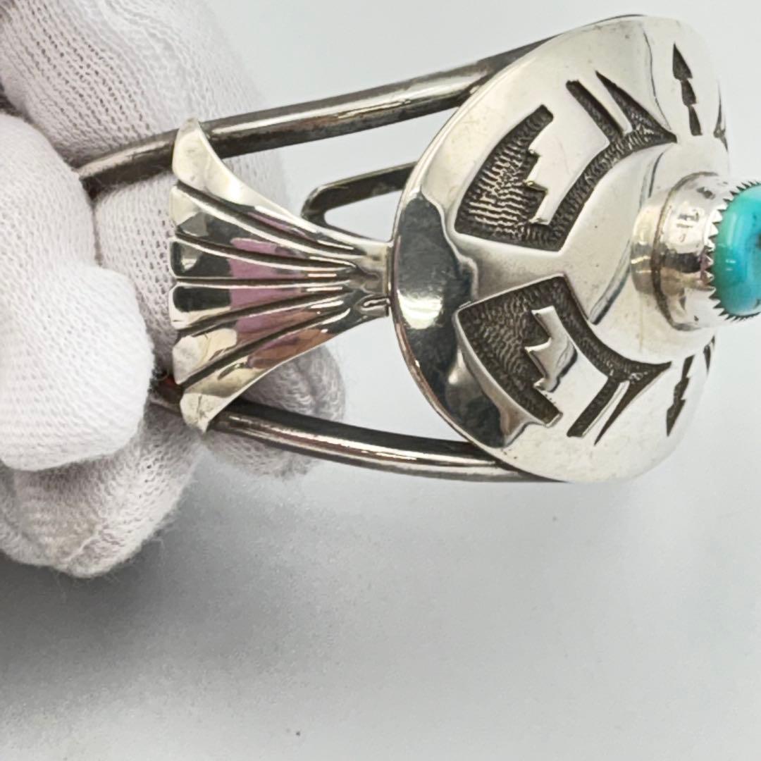 スターリング カフスブレスレット CEC アンティーク 0516-S6072s