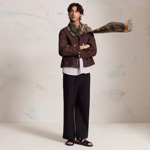 HERMES エルメス カシミヤマフラー マイヨン TGM ナチュラル ベージュ