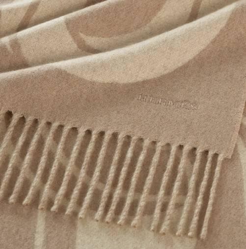 HERMES エルメス カシミヤマフラー マイヨン TGM ナチュラル ベージュ