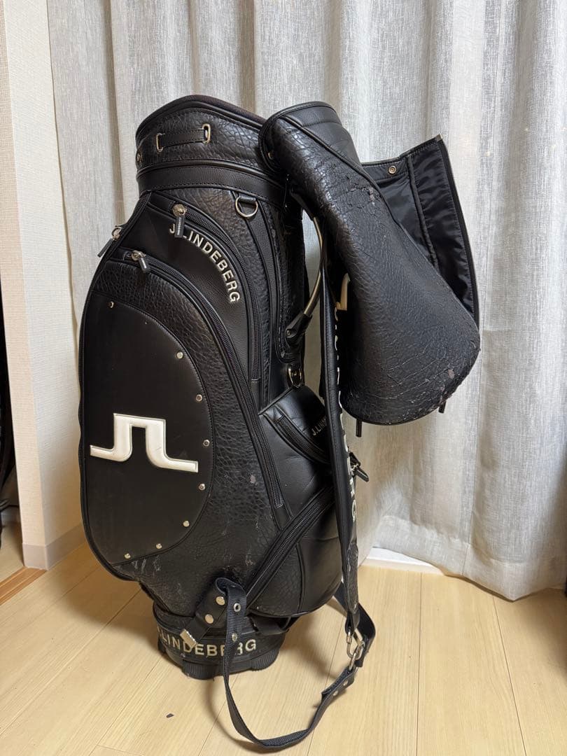 ★希少★J.Lindeberg ブラック キャディバッグ