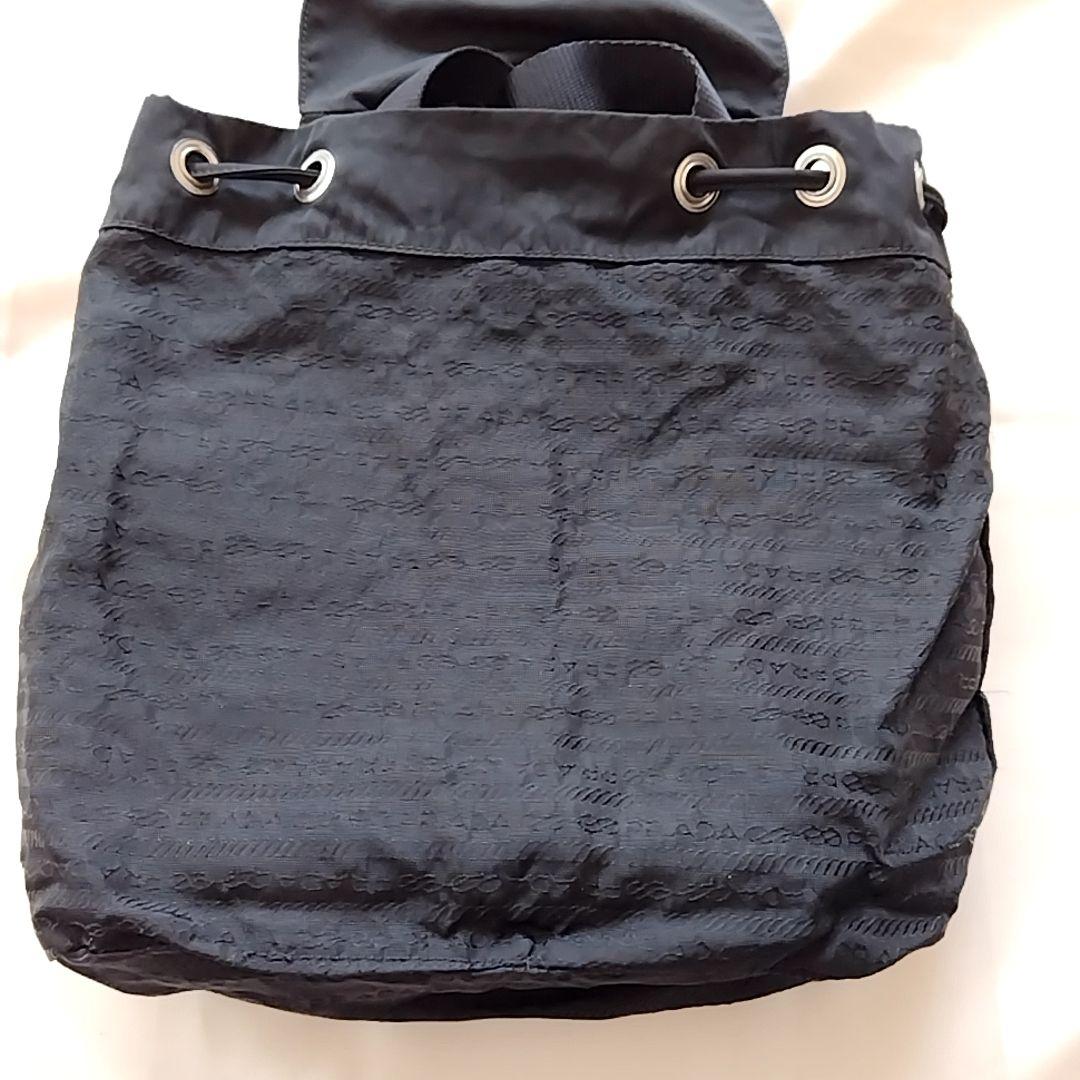 PRADA ブラック　リュック