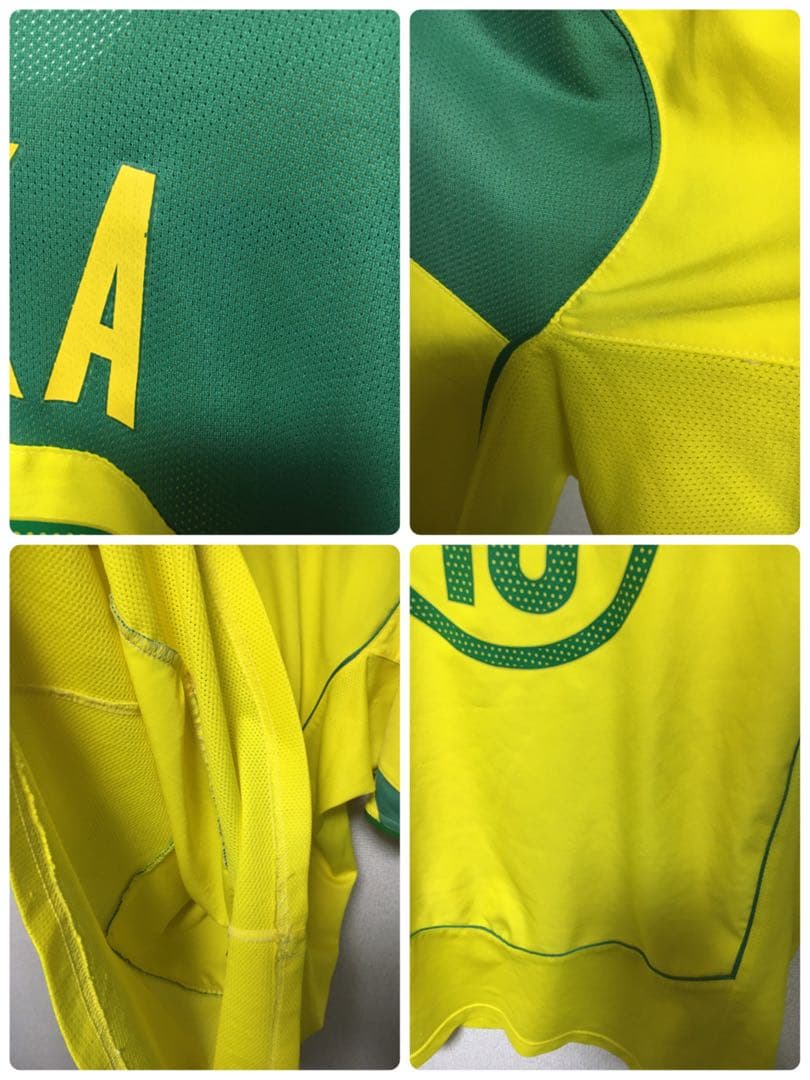 ナイキ ブラジル代表 ゲームシャツ カカ KAKA サッカー|mercari