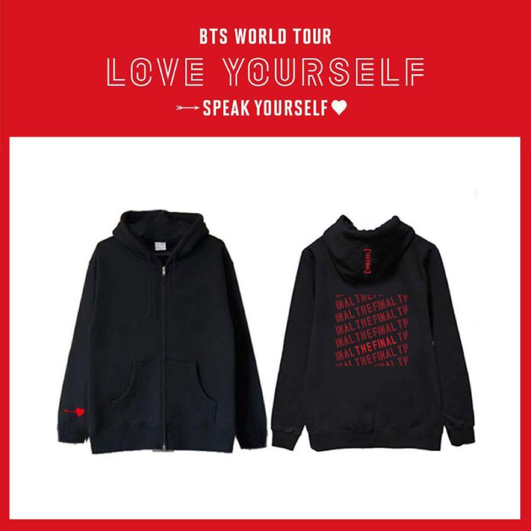 BTS LOVE YOURSELF 公式グッズ パーカー M新品未使用