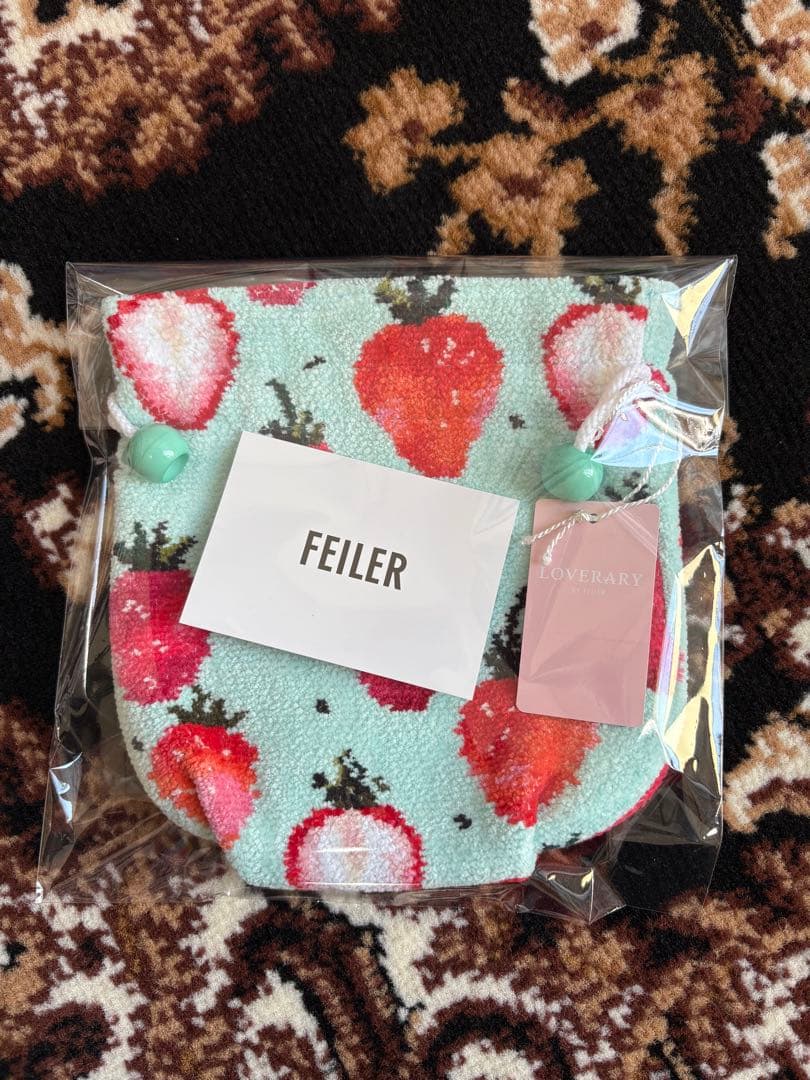 新品未使用】ラブラリー フェイラー ストロベリードット巾着 - メルカリ