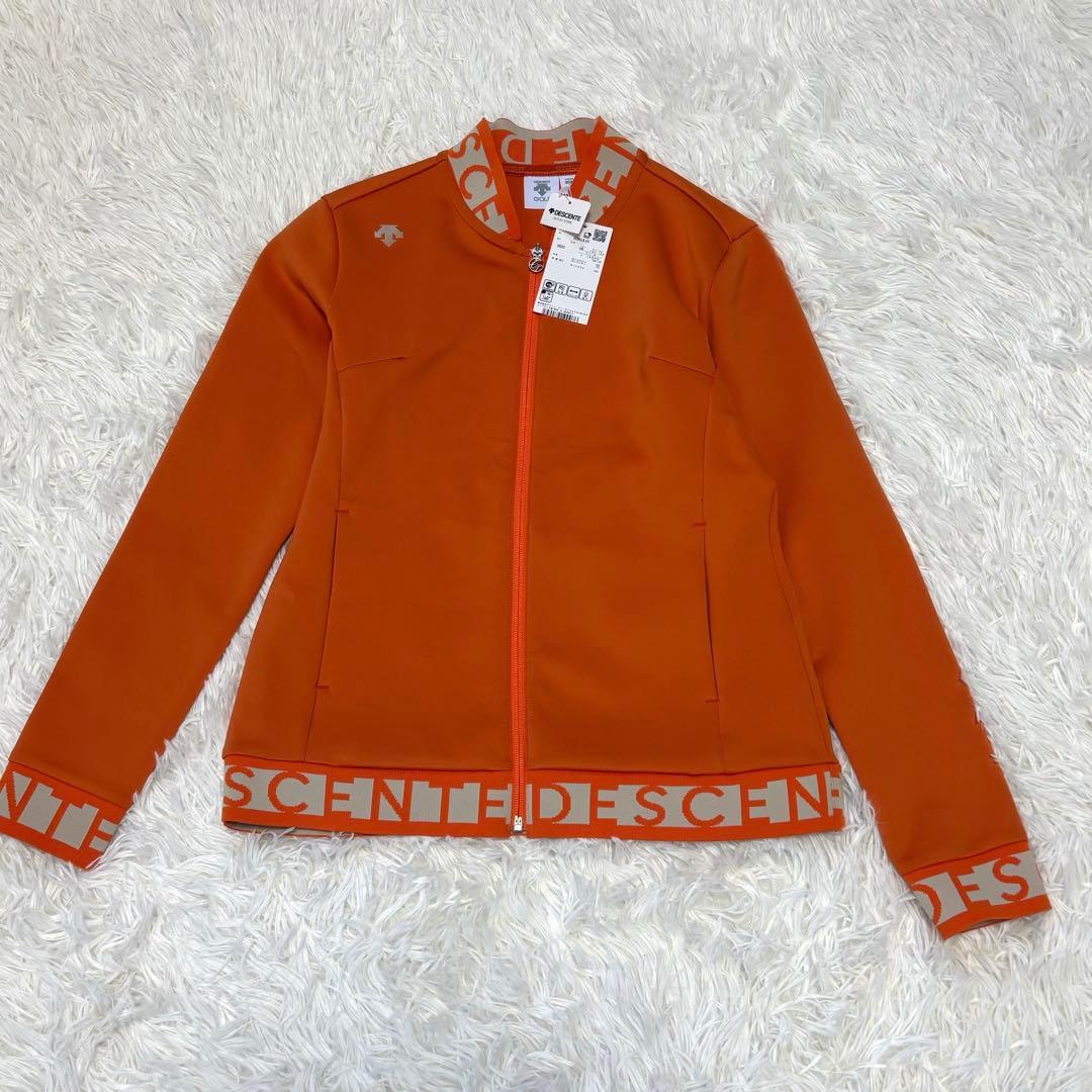 新品未使用★DESCENTEレディース ゴルフ オレンジ　上下セット