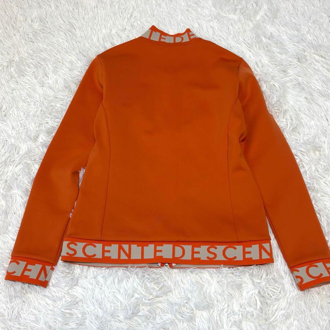 新品未使用★DESCENTEレディース ゴルフ オレンジ　上下セット