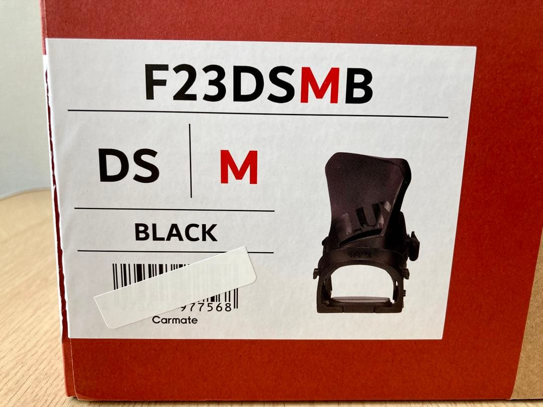 22-23モデル　FLUX （フラックス）DS ビンディング Mサイズ　ブラック