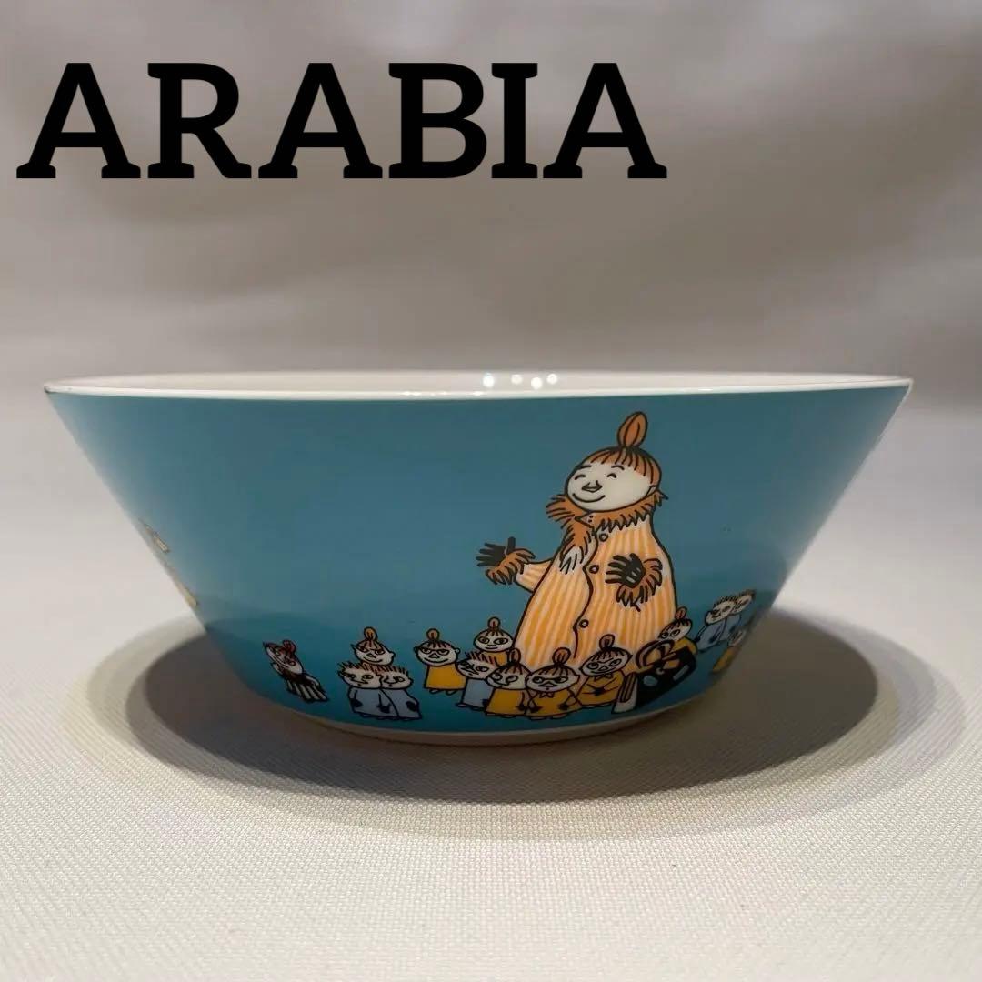 ARABIA アラビア ムーミン ミイ ボウル ブルー ミムラ夫人 ミムラ