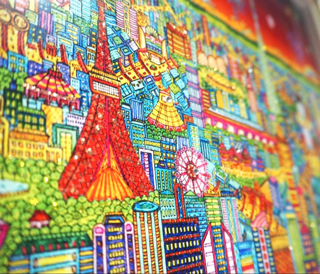 真作■ヨハン・ペラトーネル 版画 TOKYOⅢ■絵画 ジェームスリジィ