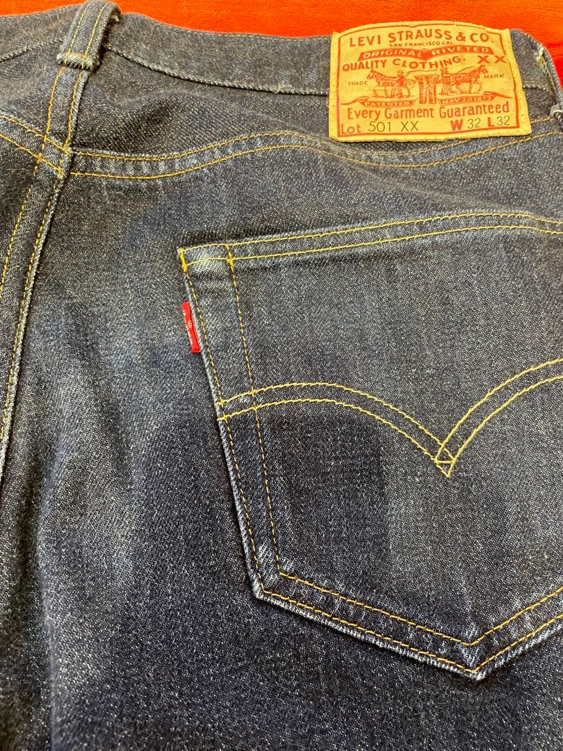 LEVI’S LVC 501XX 1955 W32L32 濃紺