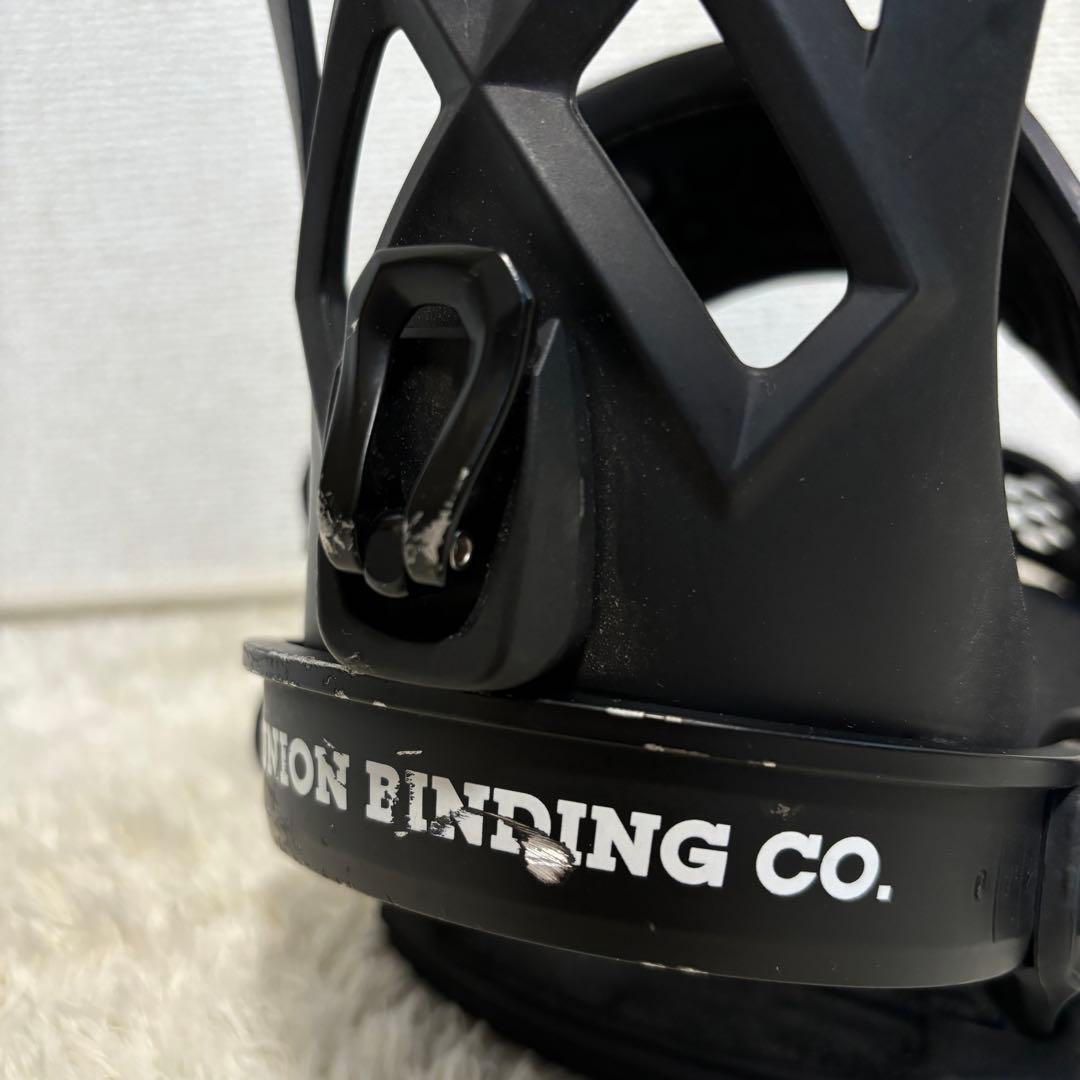 美品✨Union ユニオン　Milan スノボ　　ビンディング　ブラック　S