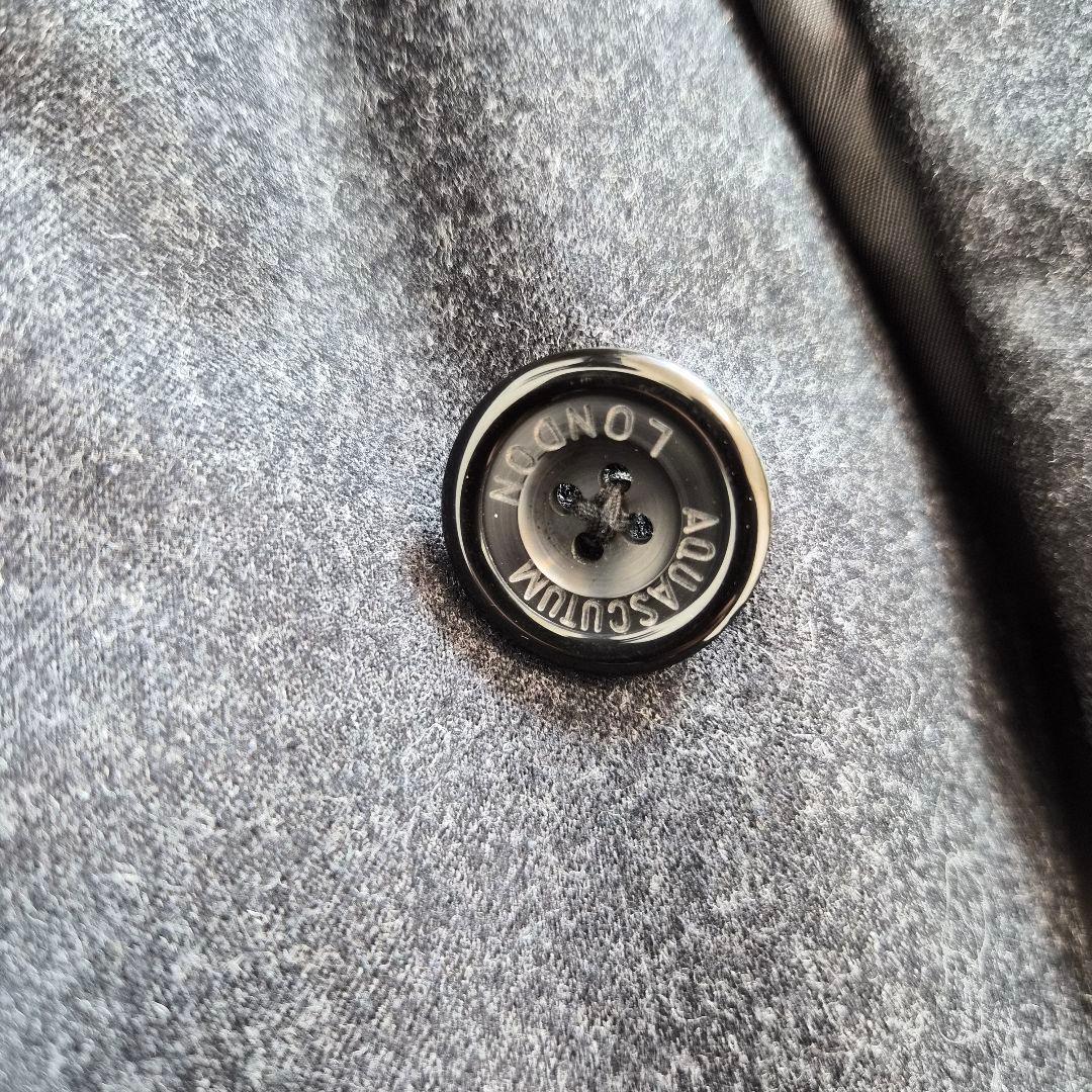 【美品 24AW 】アクアスキュータム ダウン ライナー ステンカラーコート38