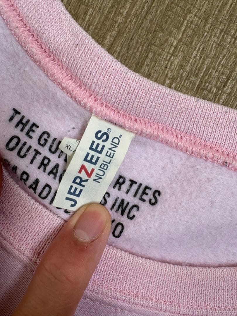 WACKO MARIA ピンク スウェット　XL