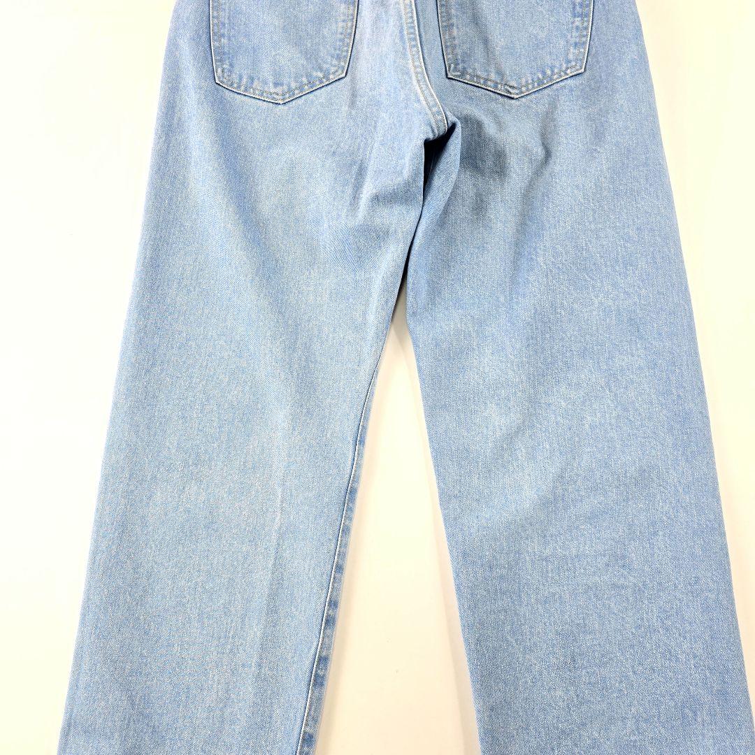 美品★スティーブンアラン　デニム リベット バギー テーパード パンツ　33