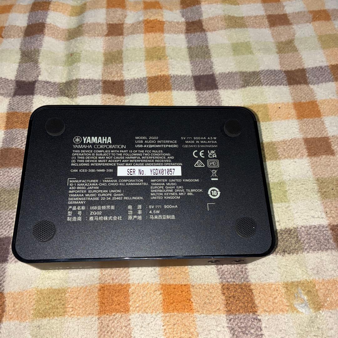ほぼ新品YAMAHA ZG02 ゲーミングオーディオミキサー