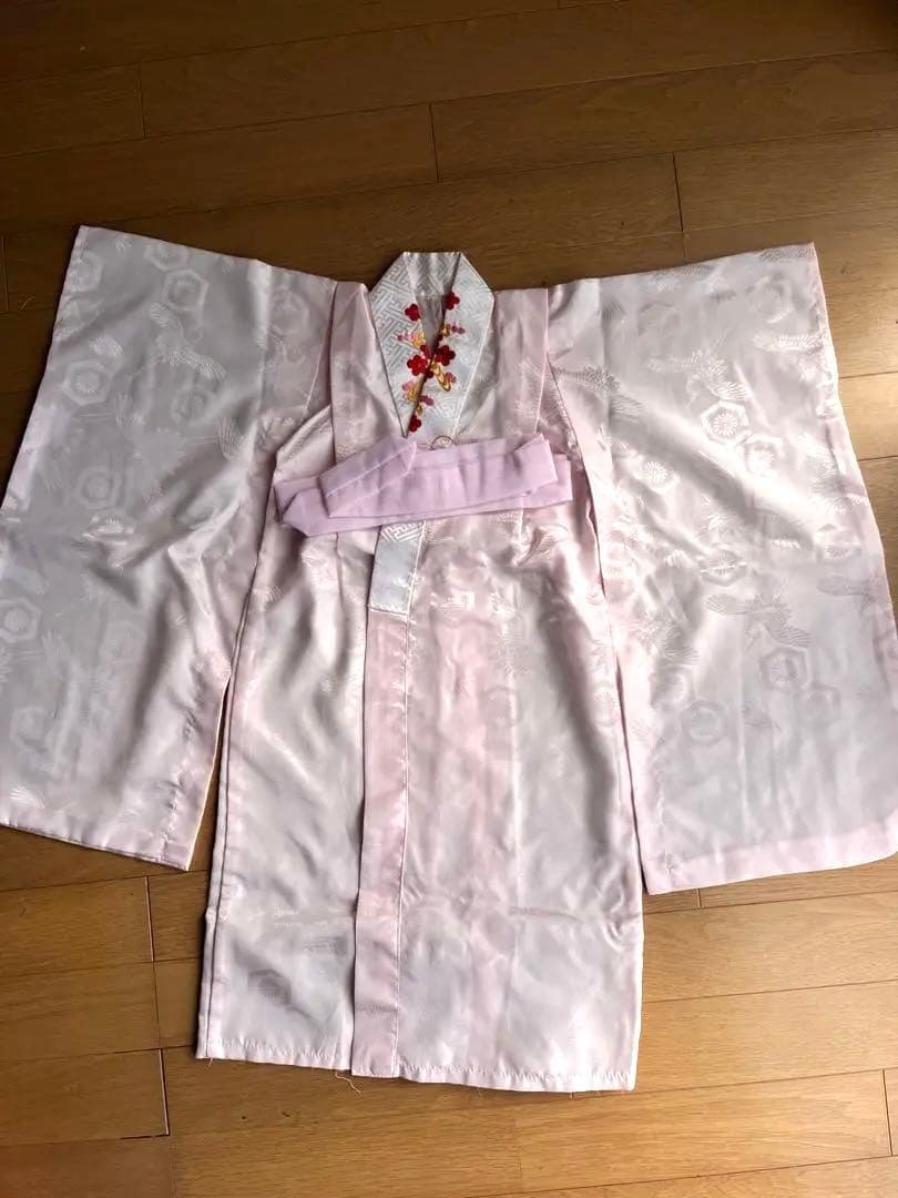 【3歳女の子七五三】正絹 被布セット