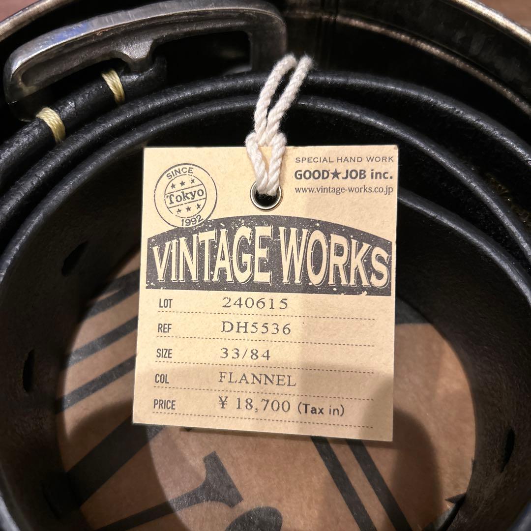未使用　DH5536 サイズ33 VINTAGE WORKS FLANNEL
