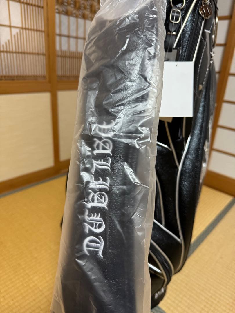 ジオゴ【新品・未使用】VALIANT キャディバッグ ブラック/シルバー