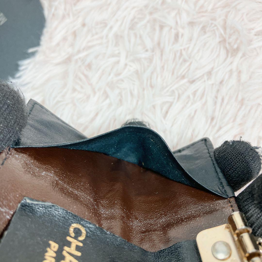 激レア CHANEL キーケース 4連 マトラッセ ヴィンテージ 真贋済み