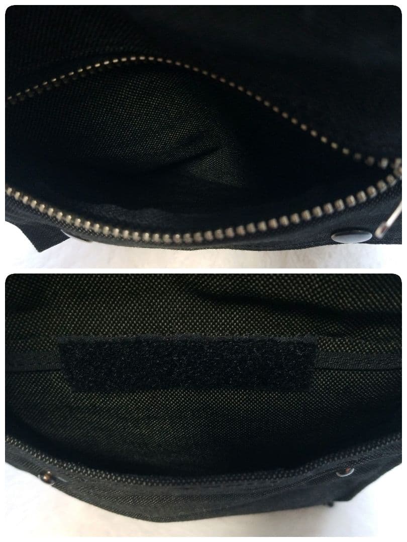 【極美品】ポーター　PORTER　スモーキー　スリングショルダーバッグ　黒　希少