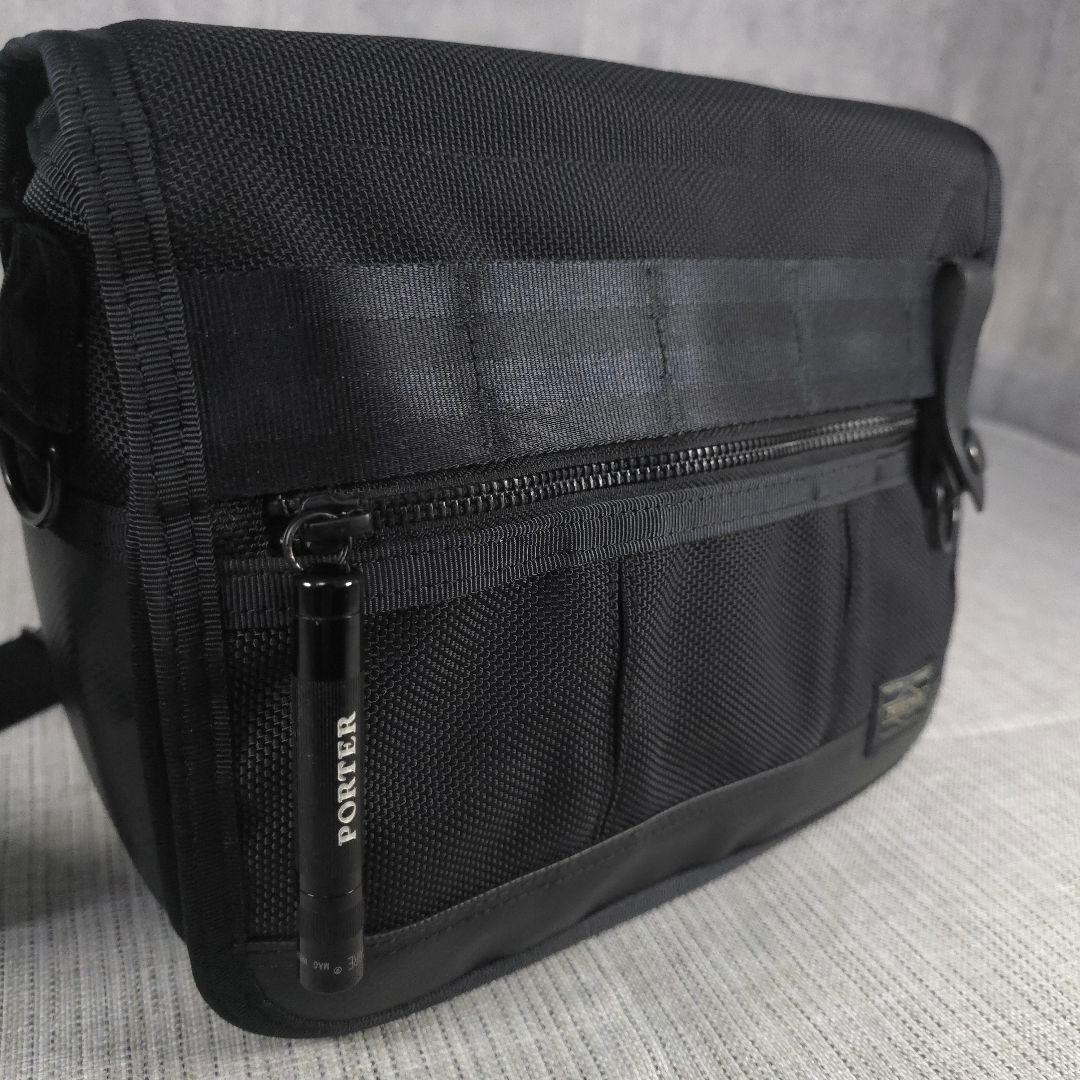 超美品　PORTER　ポーター　ヒート　ショルダーバッグ　斜め掛け　クロスボディ