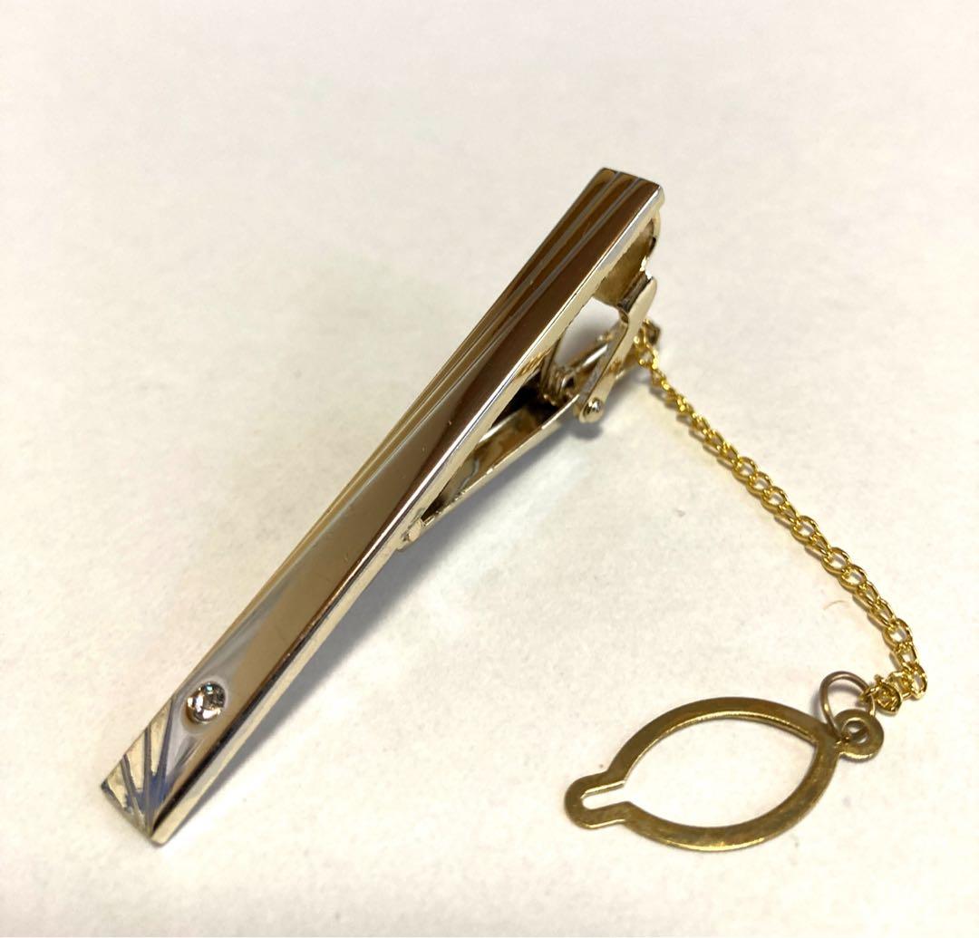 ネクタイピン チェーン付き② - メルカリ