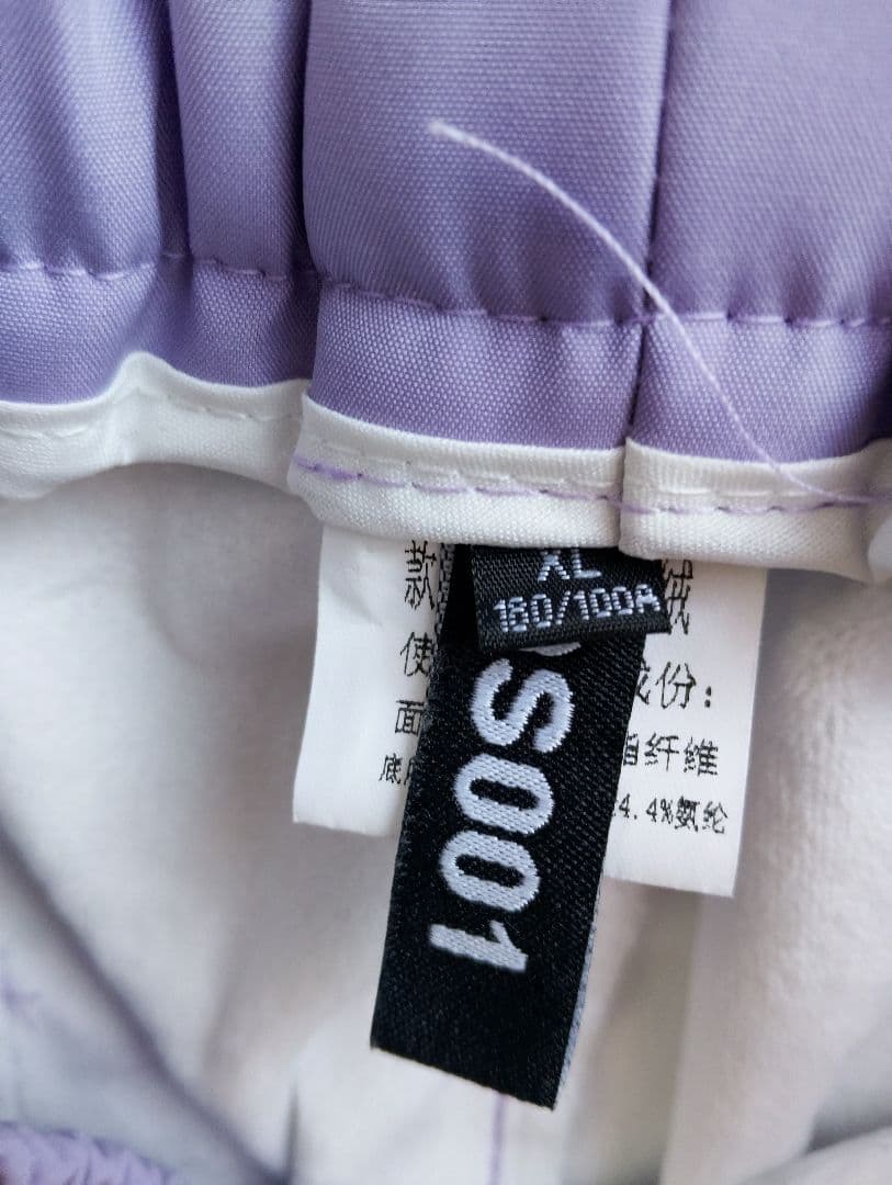 レディース スノーボードウェア ホワイト/ブラック/ラベンダー