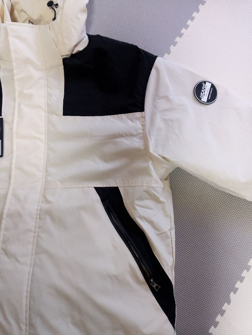 レディース スノーボードウェア ホワイト/ブラック/ラベンダー
