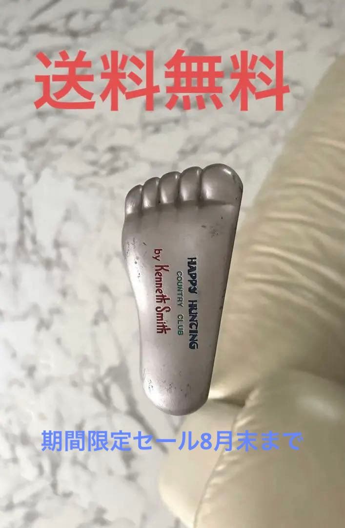 ゴルフパター　ユニーク 足型ヘッド Kenneth Smith（ケネス スイス）