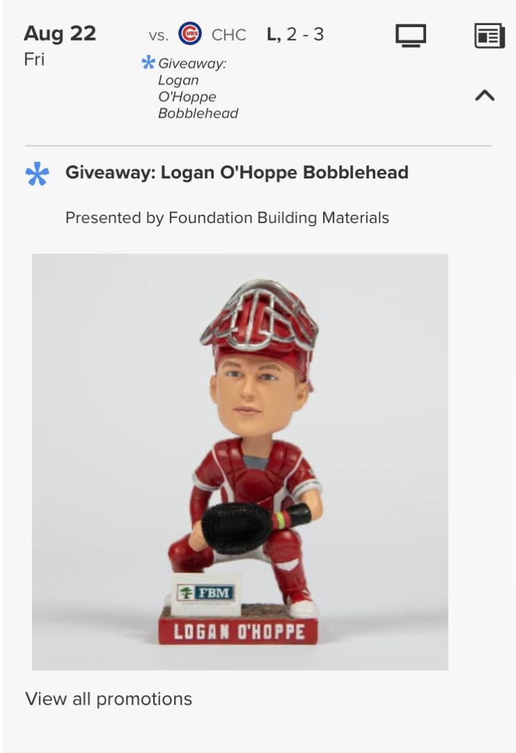 新品　エンゼルス オホッピー ボブルヘッド　ローガン オホッピー 大谷翔平