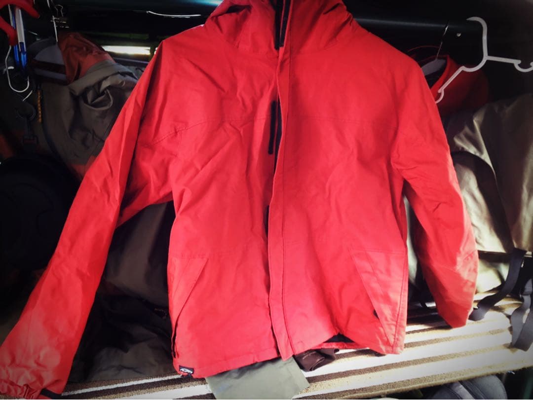 greenclothing キッズジャケット　ii 赤