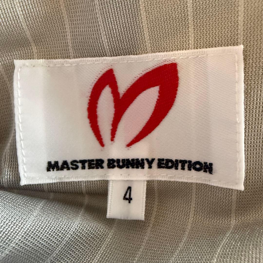 美品　防寒　蓄熱　中綿　マスターバニー　パンツ　M〜L相当　ダウンパンツ　白　4