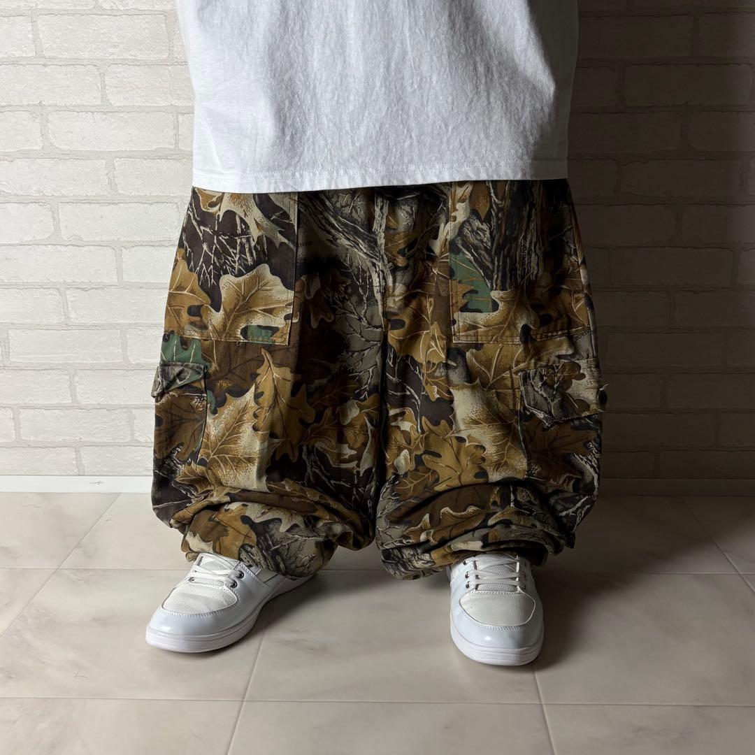 RANGER リアルツリー 極太 カーゴパンツ バギーパンツ B系 USA製