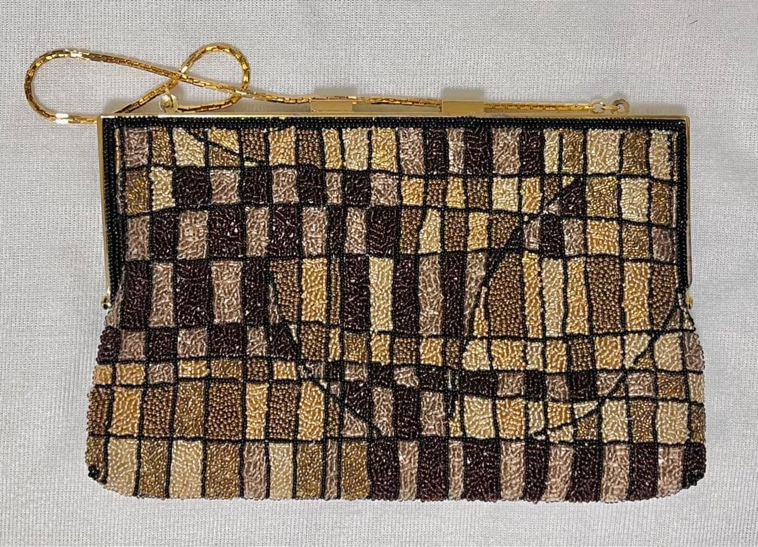 Lumyはしもと 和装バッグ ビーズ パーティーバッグ ヴィンテージ 2点セット