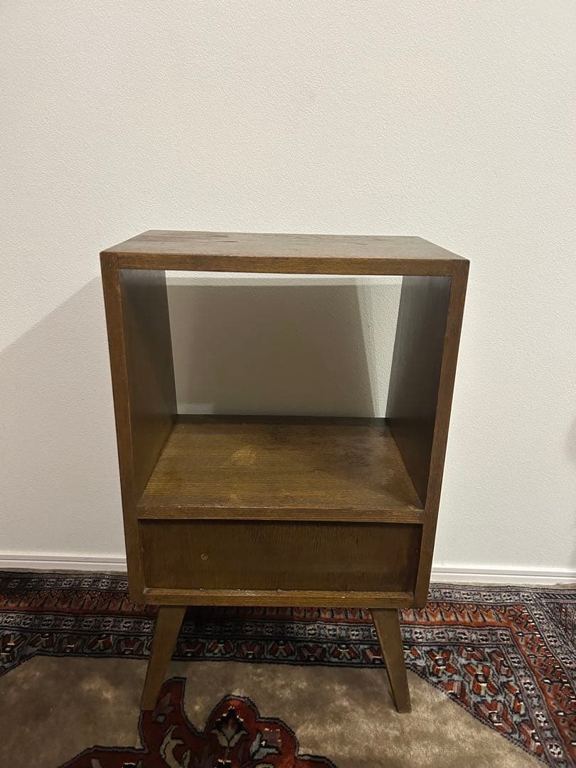 ミッドナイトセンチュリー　ベッドサイドテーブル　キャビネット