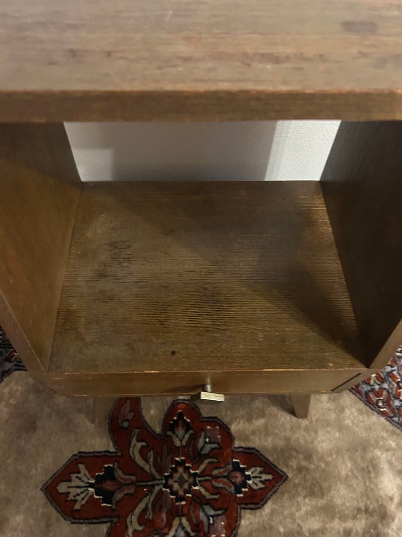 ミッドナイトセンチュリー　ベッドサイドテーブル　キャビネット