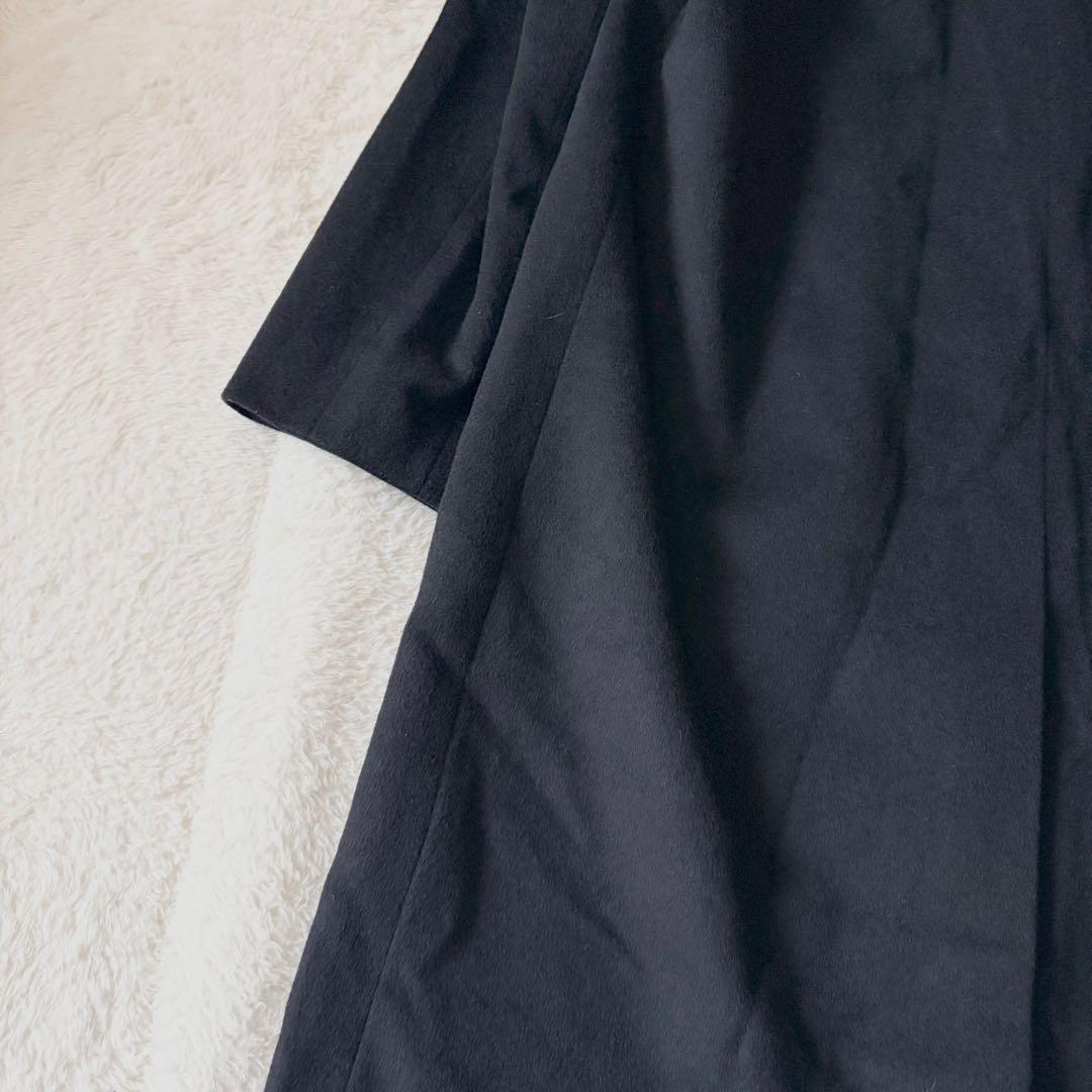 6189 美品 2024AW アンタイトルプレミアム ノーカラーコート カシミヤ