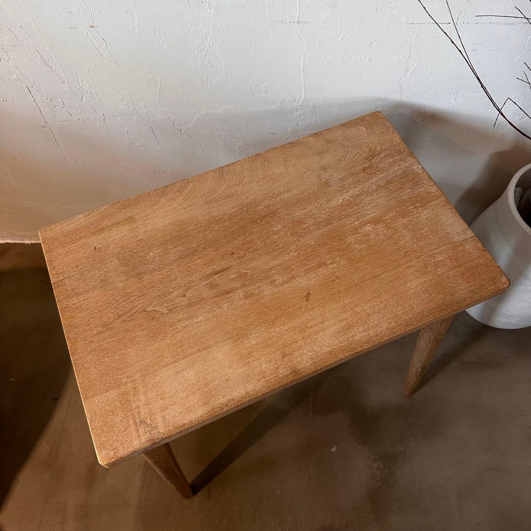 人気 稀少 フランスアンティーク / ミニテーブル / コーヒーテーブル 無垢材