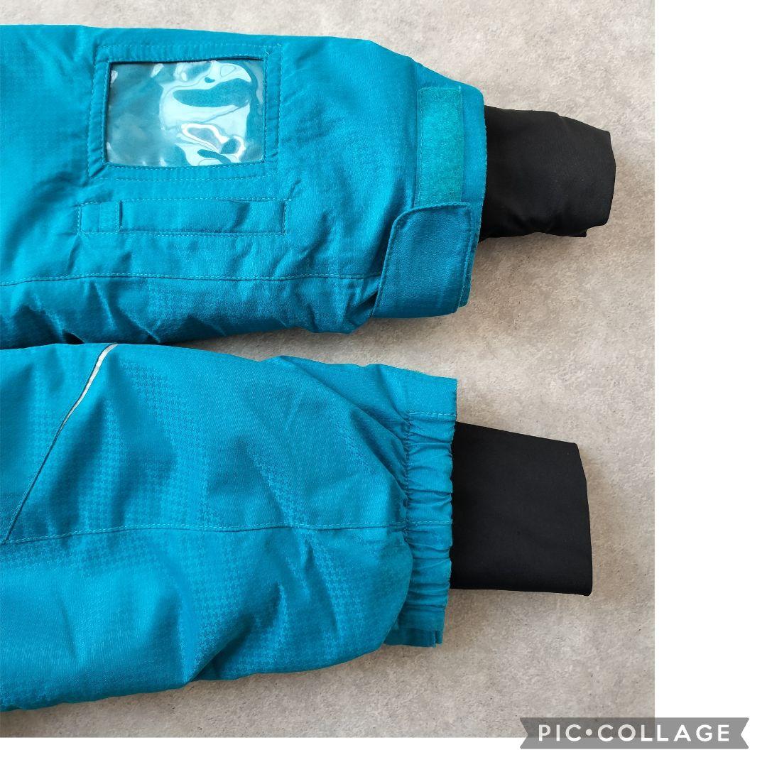 美品☆phenix アルペンモデル　スキーウェア 男の子 150 青黒　上下