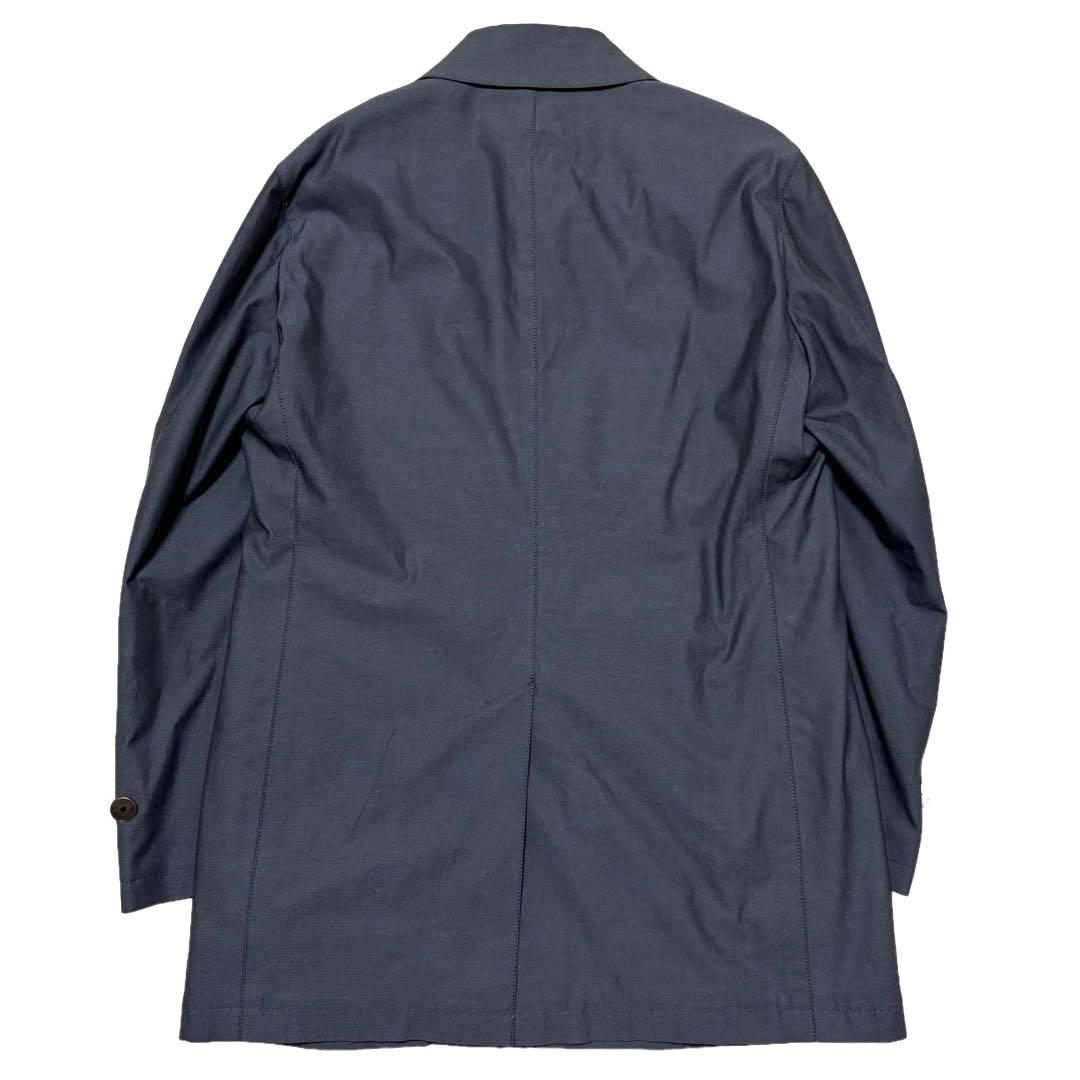 ✨良品✨ポールスミス　ステンカラーコート　2way　派手裏地　比翼　シェルボタン