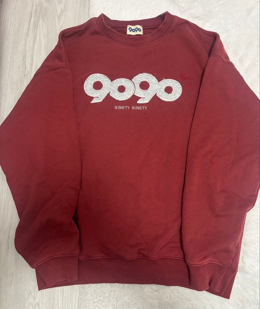 9090 セットアップ ワインレッド