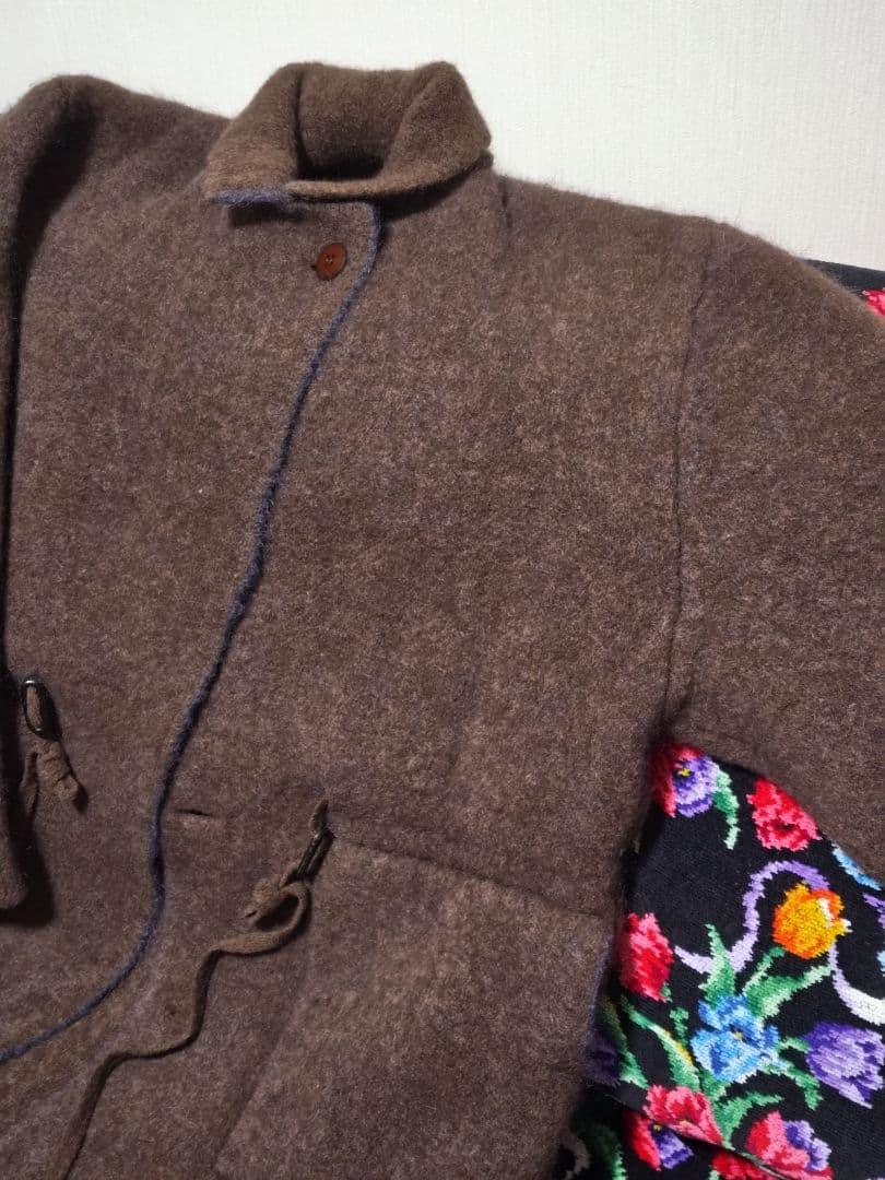 boboutic ドローストリング圧縮ニットショートコート　数回使用　イタリア製