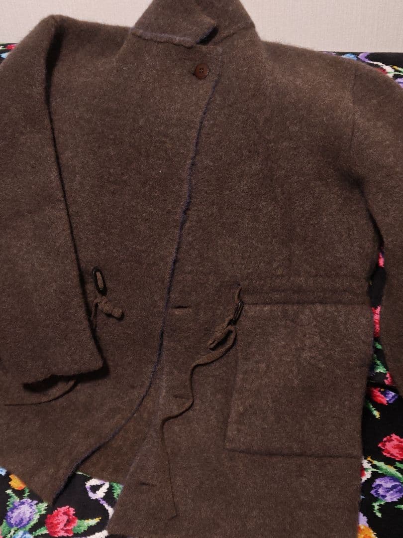 boboutic ドローストリング圧縮ニットショートコート　数回使用　イタリア製