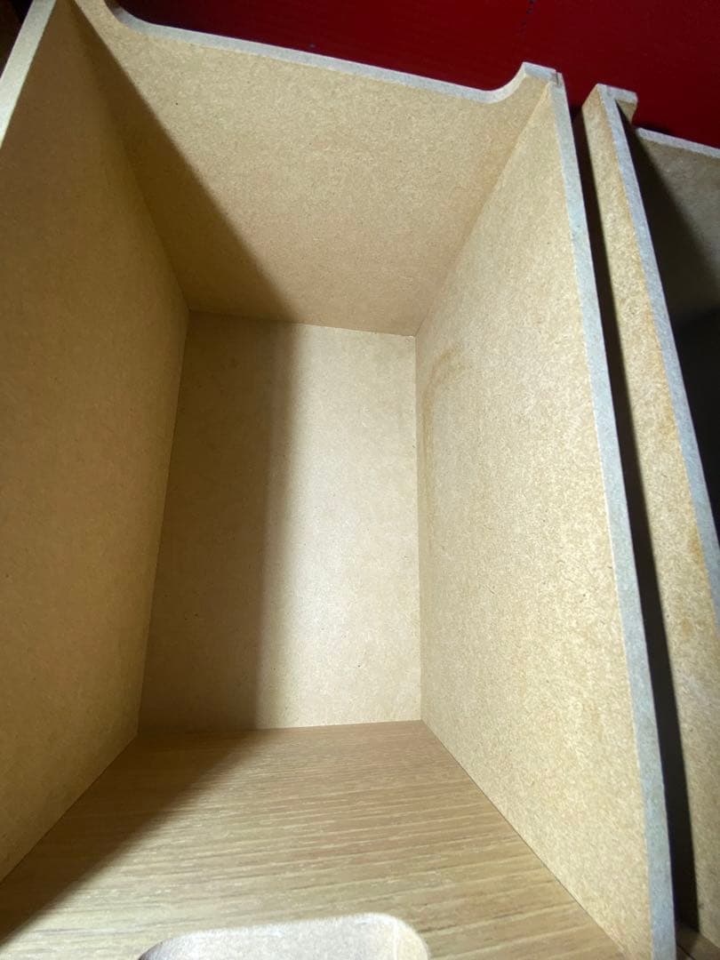 ✨大人気✨無印良品　スタッキングシェルフ用チェスト2個セット　ウォールナット