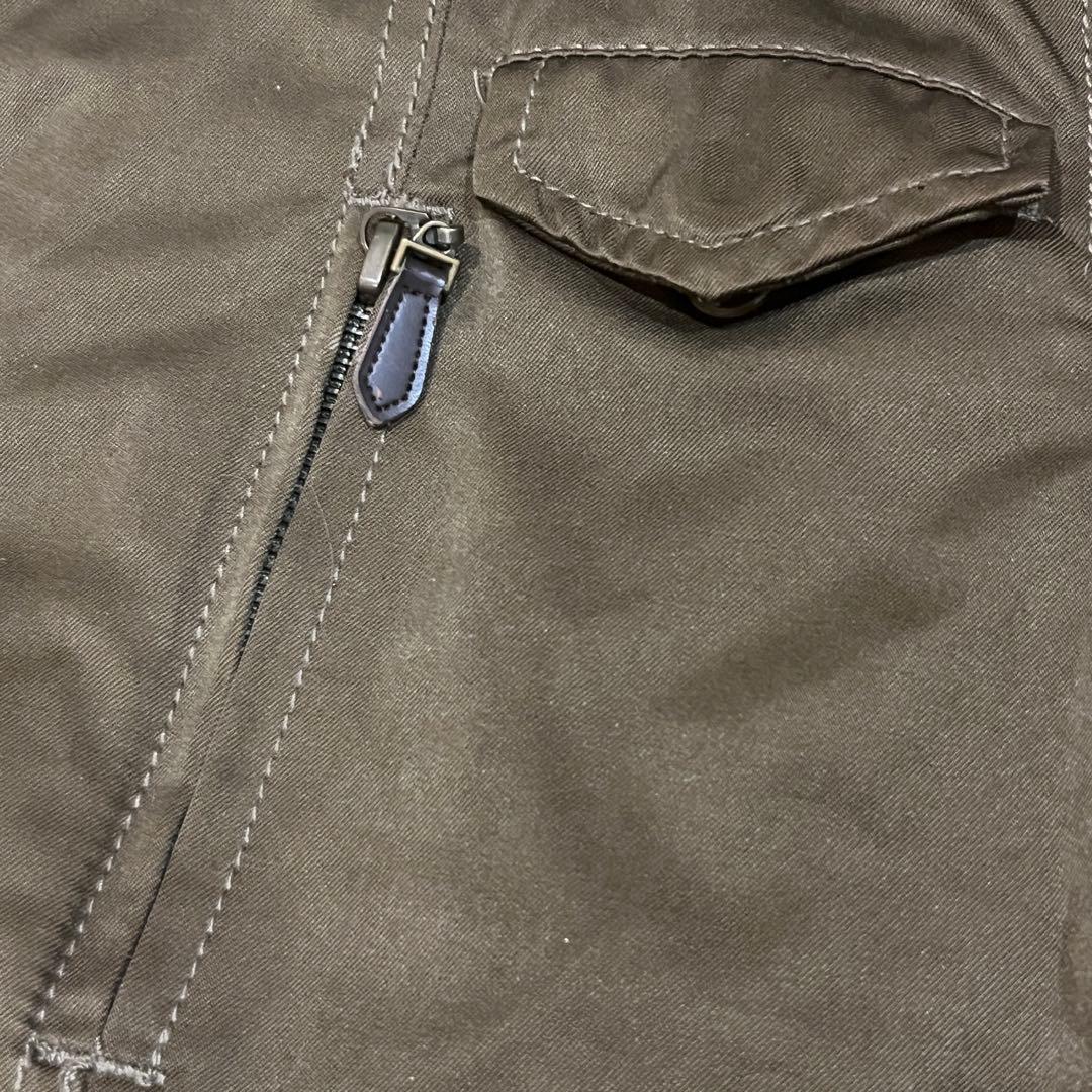 【がりっと】リアルファー ボア 極暖 モッズコート AVIREX