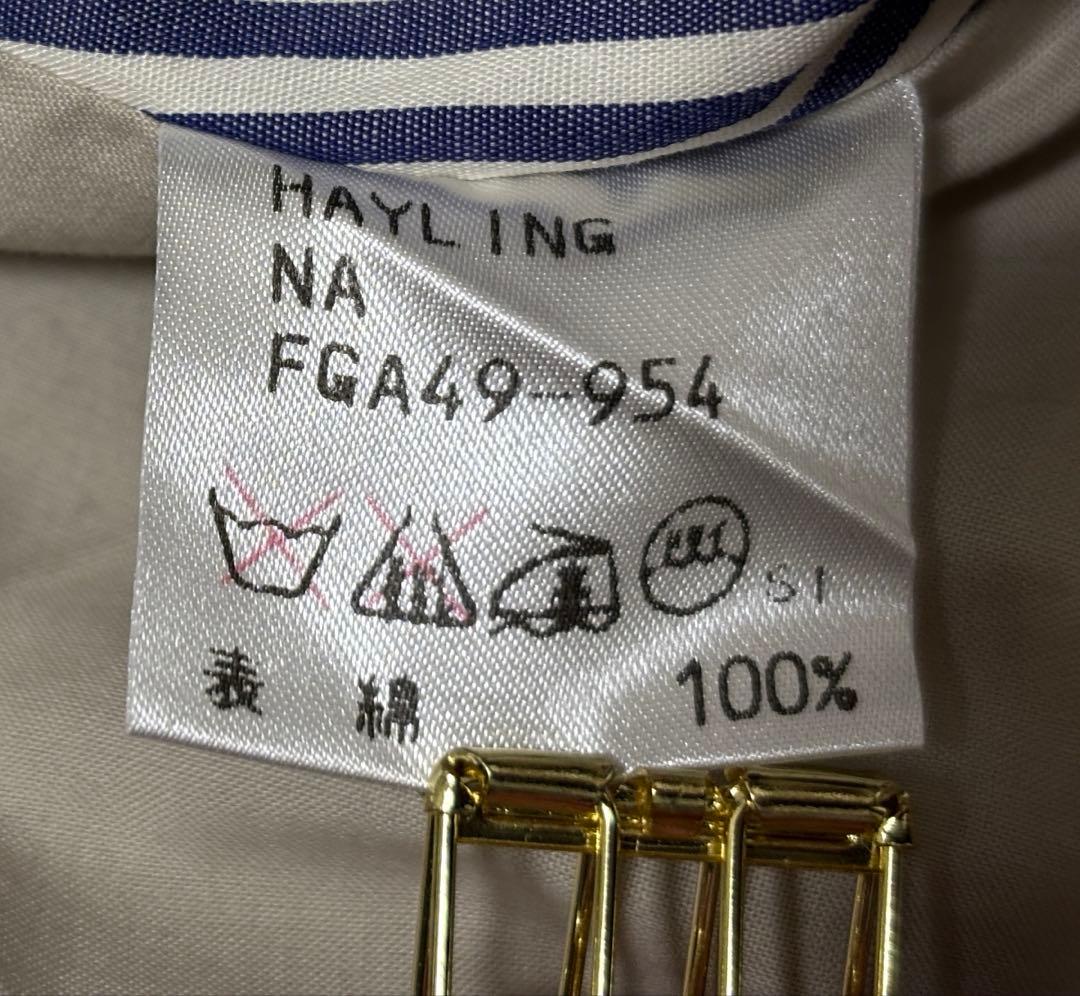 バーバリーズ　金ボタン　ステンカラーコート ビッグロゴ　Burberrys