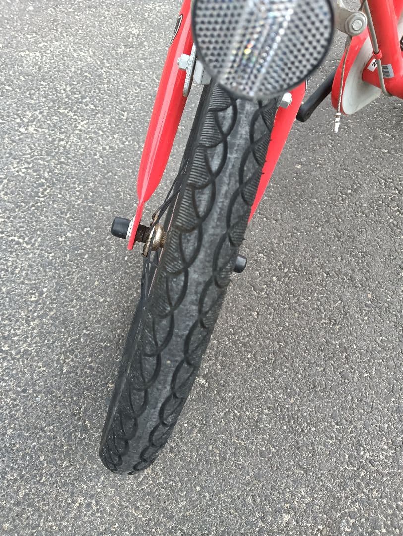 あさひ 消防車 16インチ 子供用 ヒーローモーターズ 働く車 　受け渡し限定