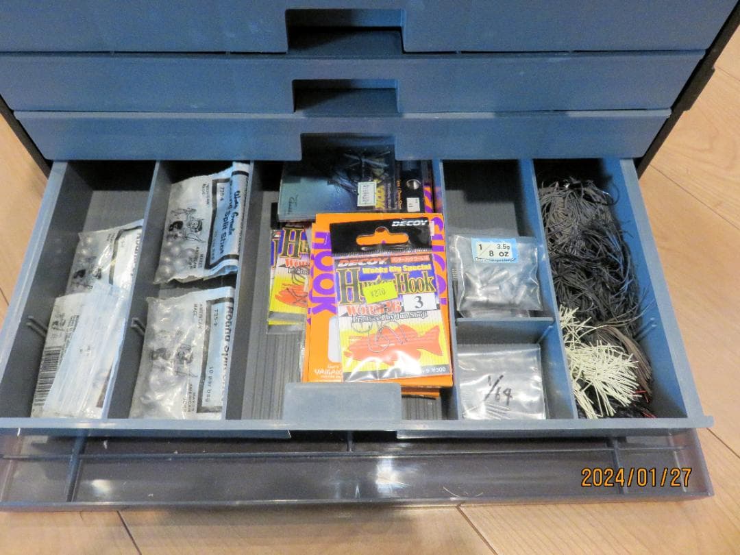 ルアー　ワーム　ボックス　GAIANT-DOG-X 　引退セット バス釣り