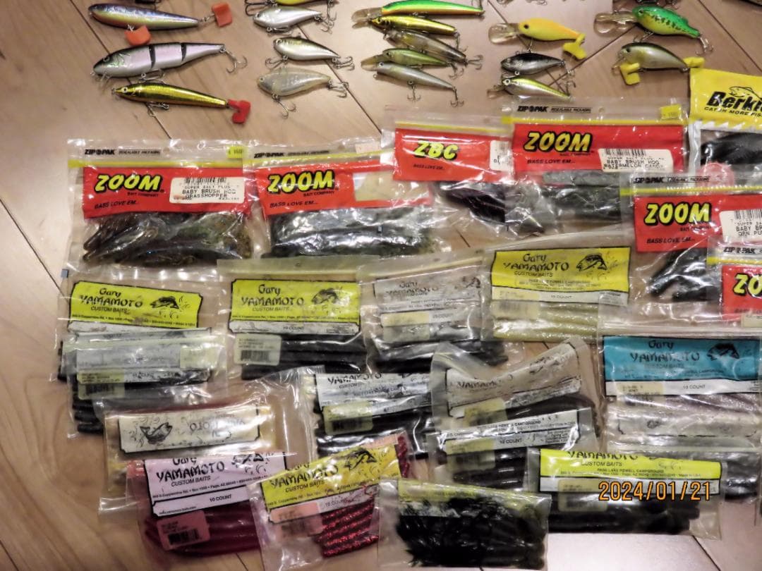 ルアー　ワーム　ボックス　GAIANT-DOG-X 　引退セット バス釣り