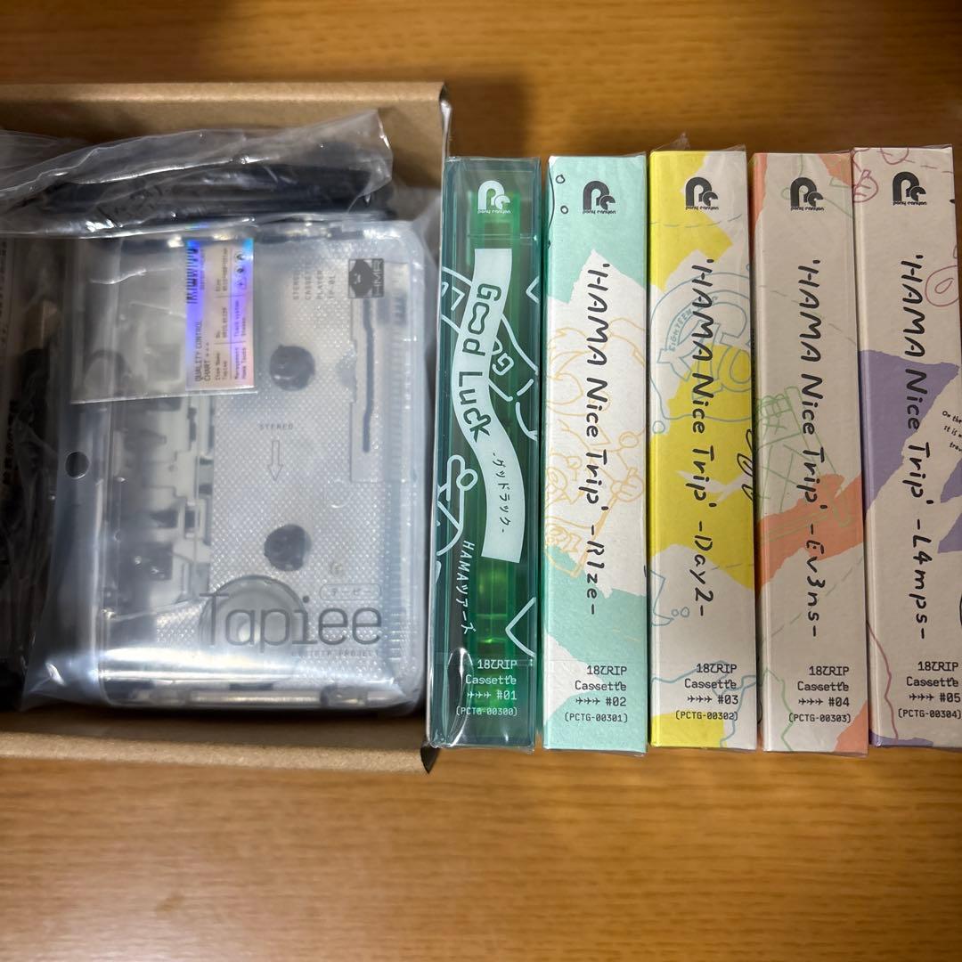 18TRIP カセット テープ プレイヤー セット - メルカリ